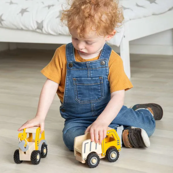 Bigjigs Toys Mini Crane Truck