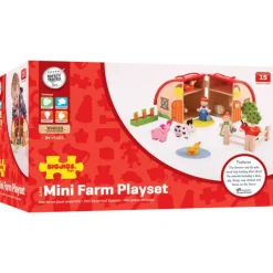 Bigjigs Toys Mini Farm Playset