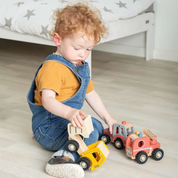 Bigjigs Toys Mini Fire Truck
