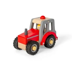 Bigjigs Toys Mini Red Tractor