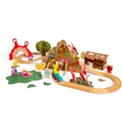 Bigjigs Rail Monster Train Set - DAMAGED BOX