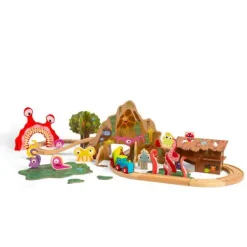 Bigjigs Rail Monster Train Set - DAMAGED BOX