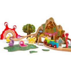 Bigjigs Rail Monster Train Set - DAMAGED BOX