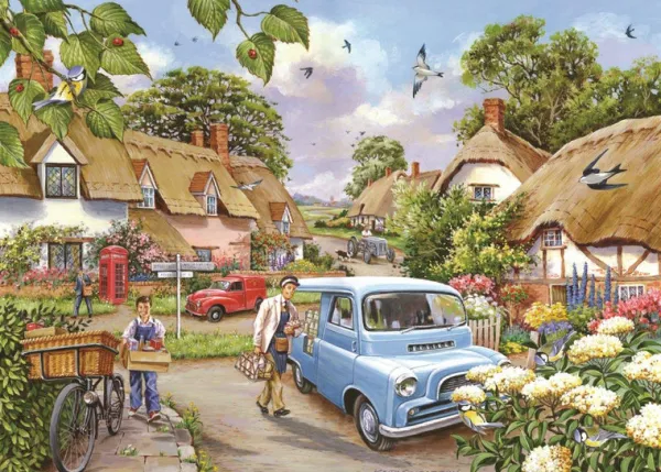 House of Puzzles Morning Fresh - BIG 500 Piece Jigsaw Puzzle