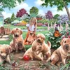 House of Puzzles Mucky Pups - BIG 500 Piece Jigsaw Puzzle
