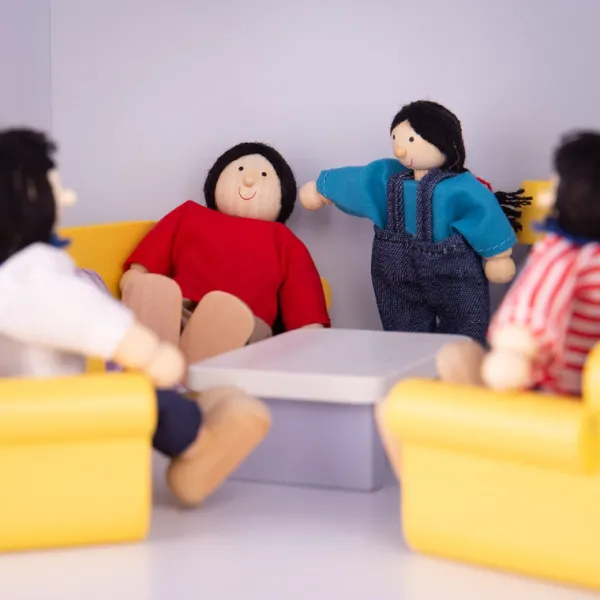 Tidlo Multicultural Dolls - Asian Family