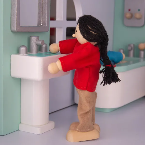Tidlo Multicultural Dolls - Asian Family