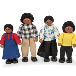 Tidlo Multicultural Dolls - Black Family
