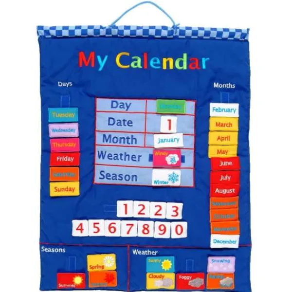 Fiesta Crafts My Calendar Fabric Wall Chart