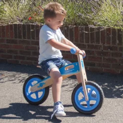 Bigjigs Toys My First Balance Bike (Blue)