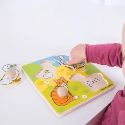 Bigjigs Toys My First Peg Puzzle (Pets)