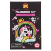 Tiger Tribe Neon Colouring Set - Unicorns and Friends