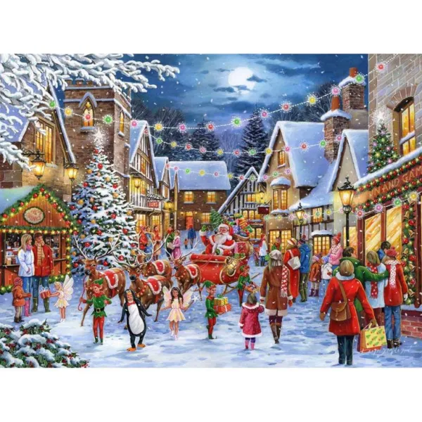 House of Puzzles - OG No.17 - Christmas Parade - 1000 Piece Jigsaw Puzzle