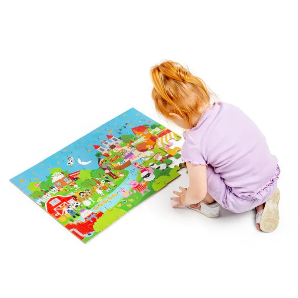 Bigjigs Toys Nursery Rhyme Floor Puzzle (48pc)