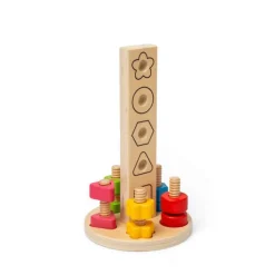 Bigjigs Toys Nuts & Bolts Tower