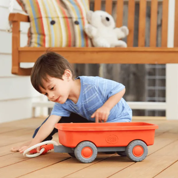 Green Toys Orange Wagon