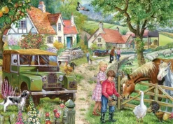 House of Puzzles Orchard Farm - 1000 Piece Jigsaw Puzzle