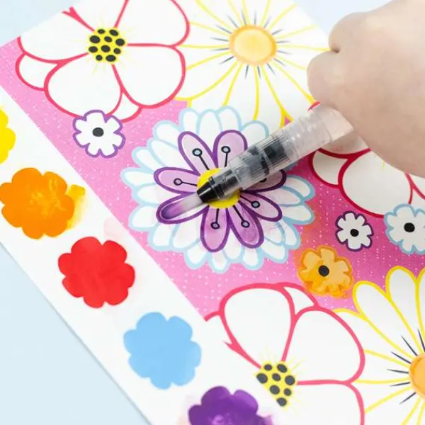Tiger Tribe Paint-a-Picture Set - Butterflies & Flowers