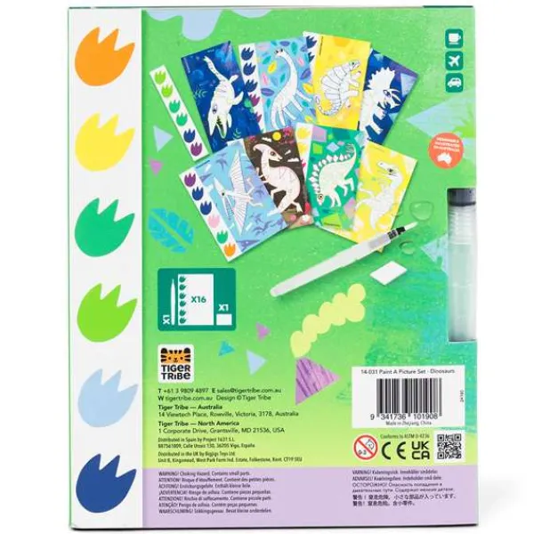 Tiger Tribe Paint-a-Picture Set - Dinosaurs