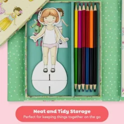 Tiger Tribe Paper Dolls Kit - Vintage