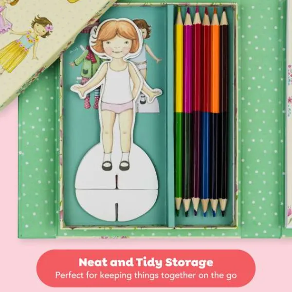 Tiger Tribe Paper Dolls Kit - Vintage