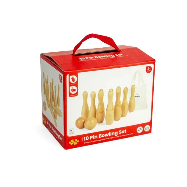Bigjigs Toys 10 Pin Bowling Set