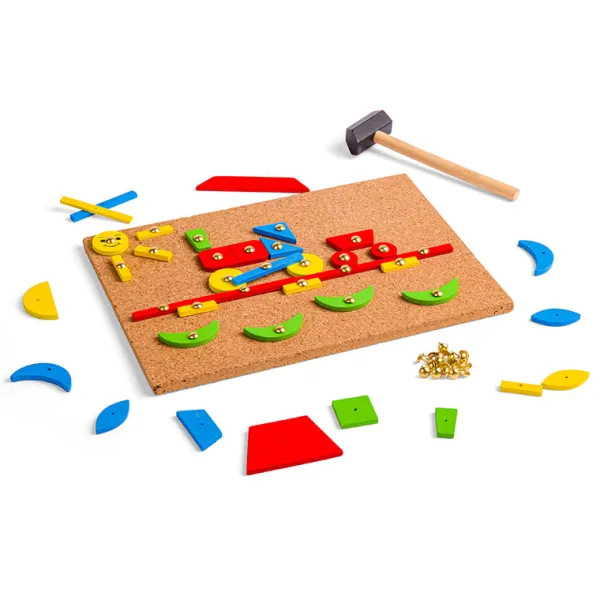 Bigjigs Toys Pin-a-Shape