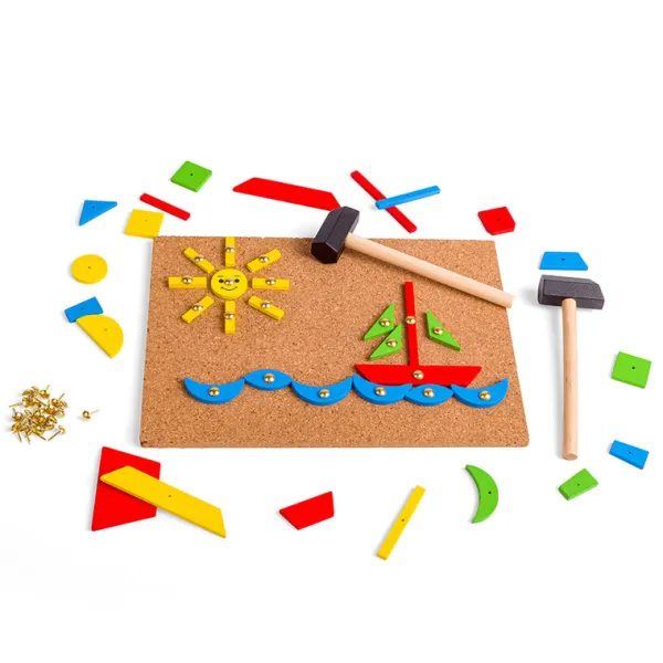 Bigjigs Toys Pin-a-Shape