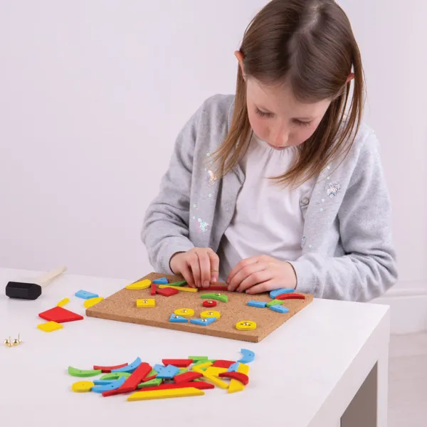 Bigjigs Toys Pin-a-Shape
