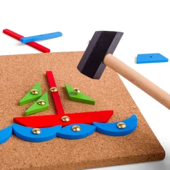 Bigjigs Toys Pin-a-Shape