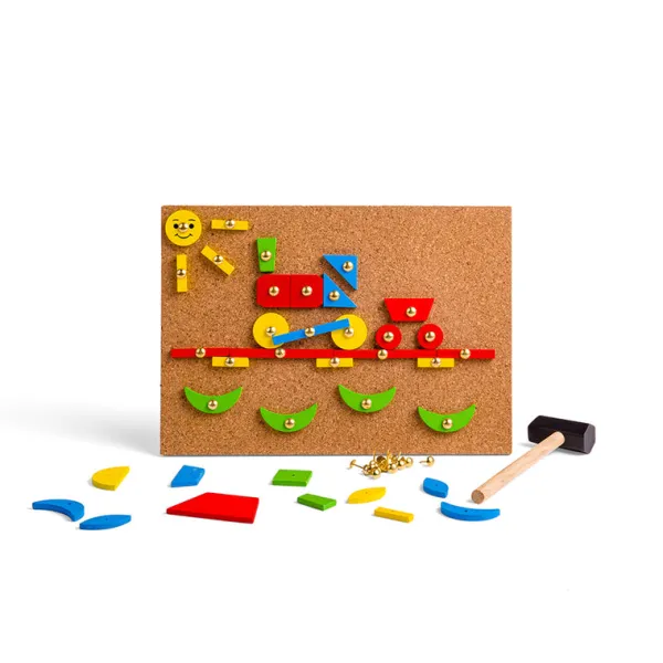 Bigjigs Toys Pin-a-Shape