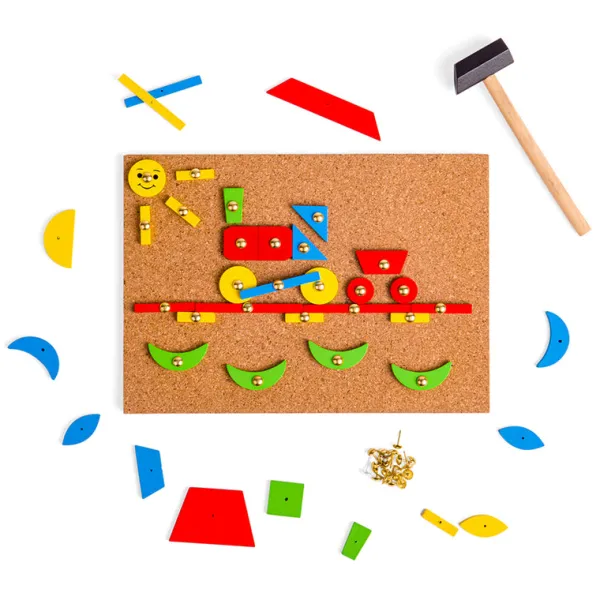 Bigjigs Toys Pin-a-Shape