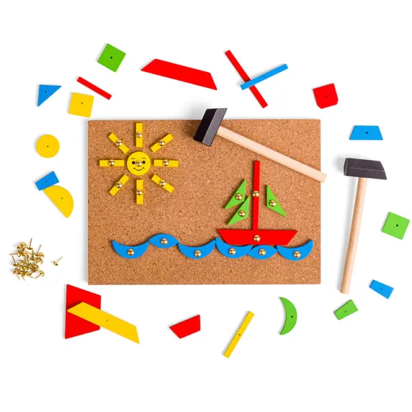 Bigjigs Toys Pin-a-Shape