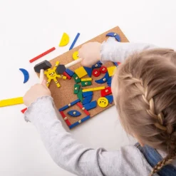 Bigjigs Toys Pin-a-Shape PINS ONLY (100)