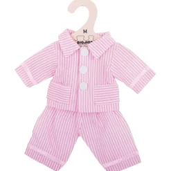 Bigjigs Toys Pink Pyjamas (for Size Medium Doll)