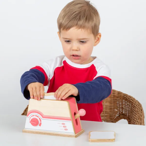 Bigjigs Toys Pink Toaster