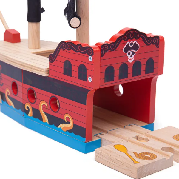 Bigjigs Rail Pirate Galleon