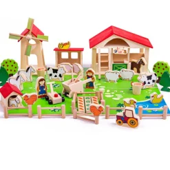 Bigjigs Toys Play Farm