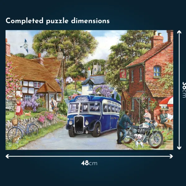 House of Puzzles Plum Jam 500 Puzzle - DAMAGED BOX