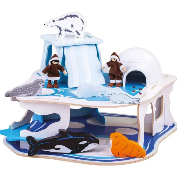 Bigjigs Heritage Playsets Polar Glacier