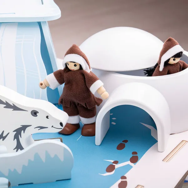 Bigjigs Heritage Playsets Polar Glacier
