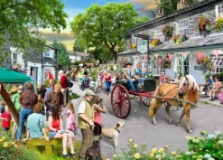House of Puzzles Pony Parade - BIG 500 Piece Jigsaw Puzzle