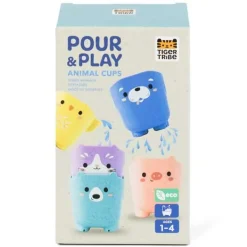 Tiger Tribe Pour & Play - Animal Cups
