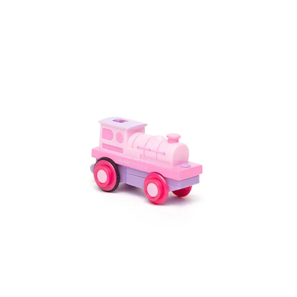 Bigjigs Rail Powerful Pink Loco (Battery Operated)