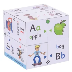 ZooBooKoo Pre-School Cube Book Pack - Alphabet and Numbers Cubes