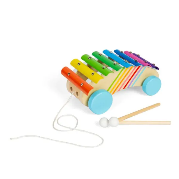 Bigjigs Toys Pull Along Xylophone