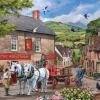 House of Puzzles Pulling Their Weight - BIG 500 Piece Jigsaw Puzzle