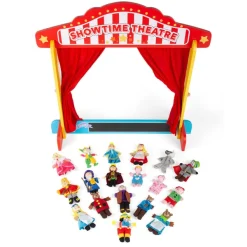 Bigjigs Toys Puppet Theatre Bundle