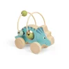 Bigjigs Toys Push Along Triceratops Bead Frame