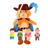 Fiesta Crafts Puss in Boots Hand & Finger Puppet Set